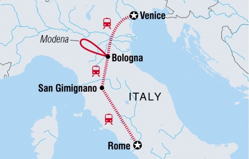 意大利真正的美食之旅（普通半自助旅游仅限欧洲本地客人）