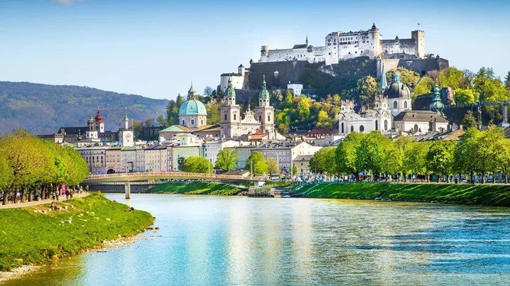第 7 天  游览萨尔茨堡，然后前往维也纳  因斯布鲁克  萨尔茨堡  维也纳