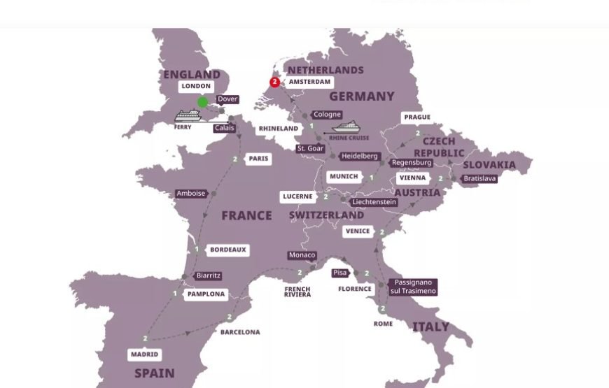 畅行伟大的欧洲（全包尊享旅游）